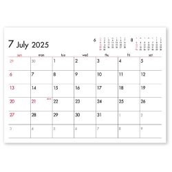 画像2: ６Weeks Calendar（レッド）　＠388円〜(税込)